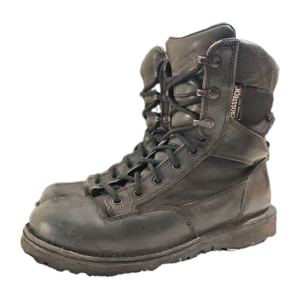 Danner APB 6922 Black Tactical Boots Men's 7 EE Wide GTX Waterproof Uniform